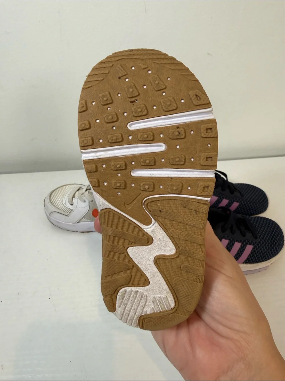 Toddler Girls Nike and Adidas Athletic Sneakers Bundle Size 6